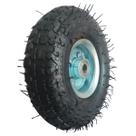 Roda para Carrinho Carga 350-4 Eixo 17mm 4 Lonas Reforçado
