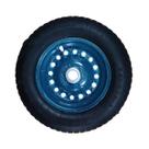 Roda para Carrinho Completa com Furo de 1" com Rolamento