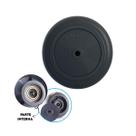 Roda Para Carrinho de Supermercado 4 Pol 10cm Pvc