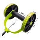 Roda para Exercícios Abdominal Revoflex Xtreme Kit Treino em Casa Academia SKU : REVOFLEX