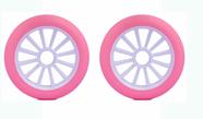 Roda Patinete Roller inline 125mm rsa/bco Par - SUNTA Roda Patinete Roller inline 125mm rsa/bco Par - SUNTA