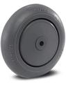 Roda Performa 100mm c/ rolamento de esfera cinza R.412 - COLSON