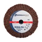 Roda PG de Lixa Mista com Rosca M14x115x20mm - Grão 80 - Berwanger Roda PG de Lixa Mista com Rosca M14x115x20mm - Grão 80 - Berwanger