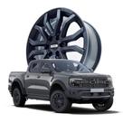 Roda Picape Ford Ranger Raptor Aro 18 Modelo S50 Preta Black Piano