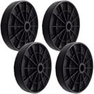 Roda plástica para betoneira csm 400 litros 01 traço e 01 traço super csm original 4 peças