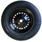 Roda Pneu E Câmara Completo para Carrinho De Mão Carriola Reforçado Carrinho de Carga Medida 3,25x8