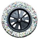 Roda Pneu Maciço Borracha Expandida 3.25x8x1 Roda Pneu Maciço Borracha Expandida 3.25x8x1