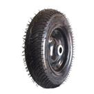 Roda Pneumática 3.25 8 Núcleo em Aço Estampado Capacidade 100 kg, Banda Larga, Rolamento com Graxeira