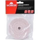 Roda polimento 4" furo 10mm algodao worker Roda polimento 4" furo 10mm algodao worker