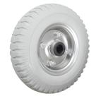 Roda Poliuretano 250 4 Cinza com Rolamento Rolete 100 kg Industrial e Comercial