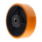 Roda poliuretano moldado 62pu 6 pol 400kg p rodízio