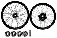 Roda Preto Par Lander Tenere 250mm Rolamentos 4mm