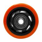 Roda pvc laranja 3 pol 80kg p/ rodízio