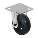 Roda rodízio borracha moldada 8 polegadas fixo 250kg Roda rodízio borracha moldada 8 polegadas fixo 250kg