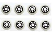 Roda Roller Patins HD inline 80mm 82A branca - Hondar