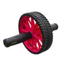 Roda Rolo Rodinha Para Exercícios Rosa Abdominal Lombar Academia Fitness Cross Reforçado