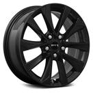 Roda RTX NODA 17x19 cm 40 Offset 5x114,3 Parafusos Preto Brilhante