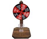Roda Shot Roleta Jogo Tequila com Copo Incluso