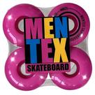 Roda skate profissional mentex rosa solido/52mm 102a