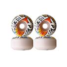 Roda Skate Trick Or Treat 99du Tie Dye 51mm Roda Skate Trick Or Treat 99du Tie Dye 51mm