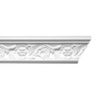 Roda Teto Perfil de Poliestireno Anna 6 m - Branco