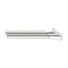 Roda Teto Perfil de Poliestireno S80 6 m - Branco