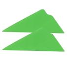 Roda Tinta de Janela de Carro DUSCOKE Triangle Contour 2 unidades verdes