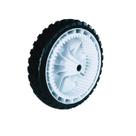 Roda Toro Mower Wheel 8" em polipropileno durável branco