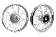 Roda Traseira e Dianteira Bros 125/150 Tambor Completa