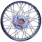 Roda traseira montada 160x14 fabreck biz100/110i/125 raio4mm