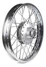 Roda Traseira Montada Alinhada Fan 125 2009/2018 Raio Cromado 4mm