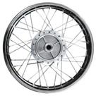 Roda Traseira Titan 150 Cubo Diafrag Raios 4mm E Aro Scud