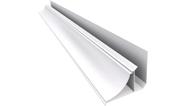 Rodaforro Nobre de PVC Branco 4 Barras de 3m
