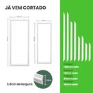 Rodameio Boiserie Adesivo Kit Cortado Porta 60cm X 140cm E 40cm X 120cm - RM61 - 3,8cm