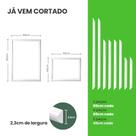 Rodameio Boiserie Adesivo Kit Cortado Porta 60x80 E 60x40 Modelo RM61 2,3cm