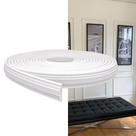 Rodameio Boiserie RM61 EVA Autocolante Flexível 3,8CM Branco Fosco Meu Rodapé Rodameio Boiserie RM61 EVA Autocolante Flexível 3,8CM Branco Fosco Meu Rodapé