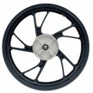 Rodao Roda Traseira Titan 150 160 Tambor Pe De Galinha Preta
