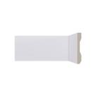 Rodape 10cm Liso Branco Poliestireno Lev101 - Santa Luzia