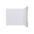 Rodape 15cm Liso Branco Poliestireno Lev151 Santa Luzia