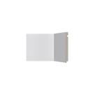Rodape 506 Branco Poliestireno 20cm Santa Luzia
