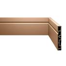 Rodapé Acqua New Com Friso Sand Color Eucafloor 10x240x1,5cm