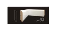 RODAPÉ CAVIMAD C/ PASSA FIO 15 x 70 - CC16 9 BARRAS