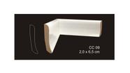 RODAPÉ CAVIMAD C/ PASSA FIO 20 x 65 - CC09 12 BARRAS