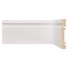 Rodapé de MDF 10cmX15mmX2,40m com Friso 1002