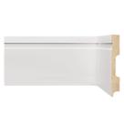 Rodapé de MDF 12cmX15mmX2,40m com Friso 1202