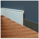 Rodapé de MDF 12cmX18cmX180cm Barra de Sobrepor com Friso 1202