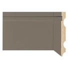 Rodapé de MDF 15cmX15mmX2,40m com Friso 1502