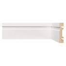 Rodapé de MDF 7cmX15mmX1,80m com Friso 702