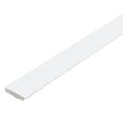 Rodapé de MDF 7cmX15mmX2.20m Revestido Frisado