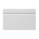 Rodapé de MDF Durafloor Easy Y-01 Branca Polar 80mm x 18mm x 2100mm